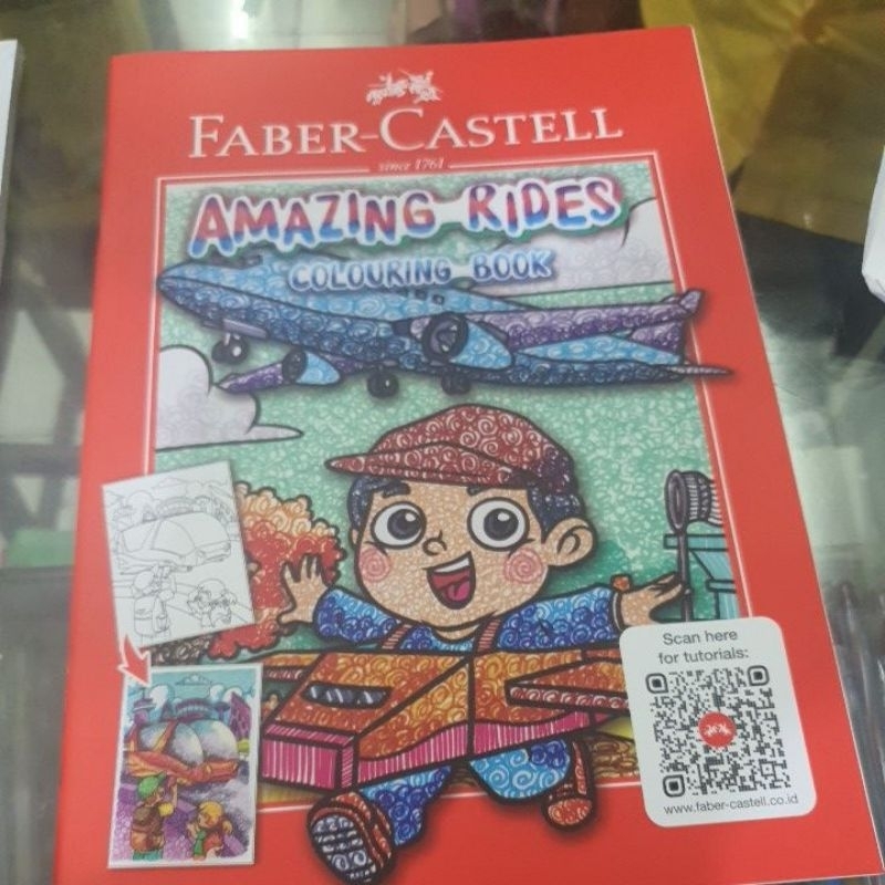 

colouring Book , buku mewarnai Faber-Castell