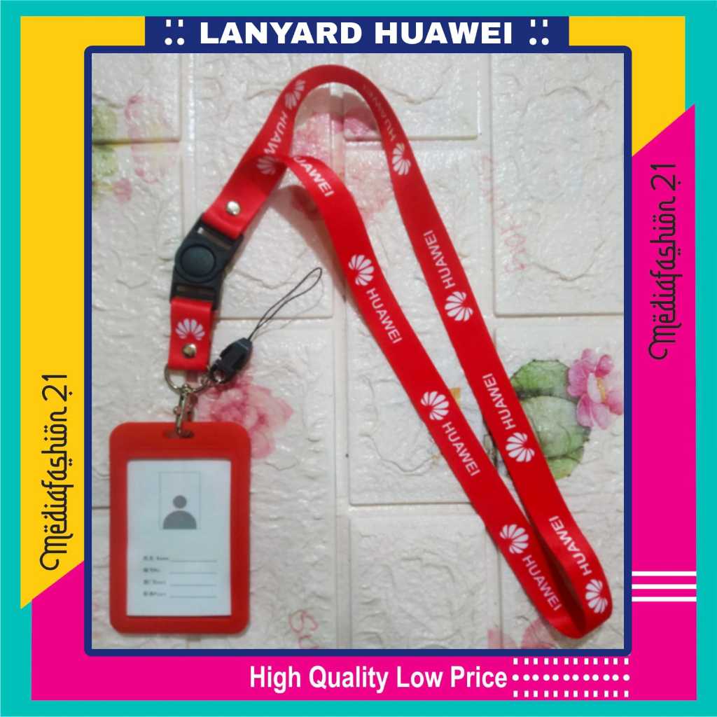 

Lanyard Tali Gantungan ID Card HUAWEI Free Strap Gantungan HP/Flashdisk