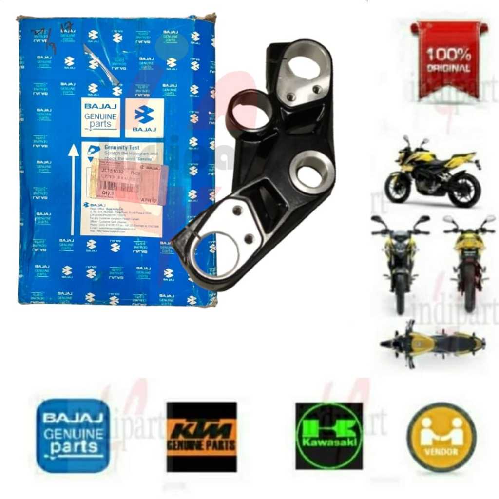 Bracket upper breket segitiga shock depan atas kawasaki pulsar ns 200 200 ns