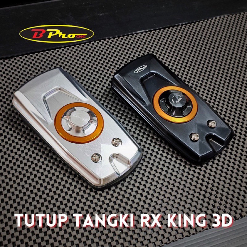 Tutup Tangki Fuel Cap Bpro RX King Tutup Tangki Rx King Bpro Fuel Cap CNC New model Tutup Tangki Bpr