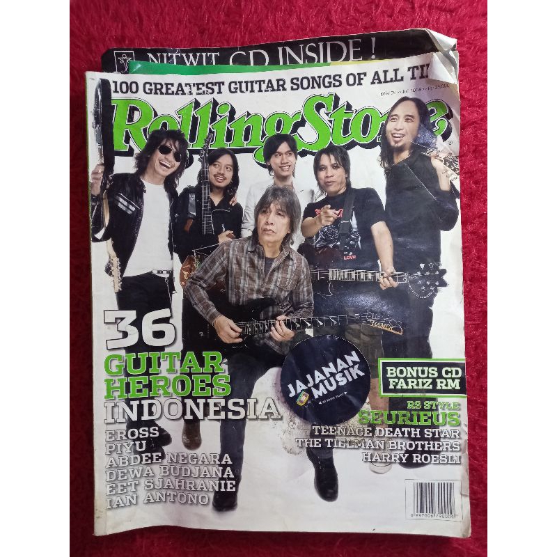 Majalah Rolling Stone (Edisi Guitar Hero Indonesia)