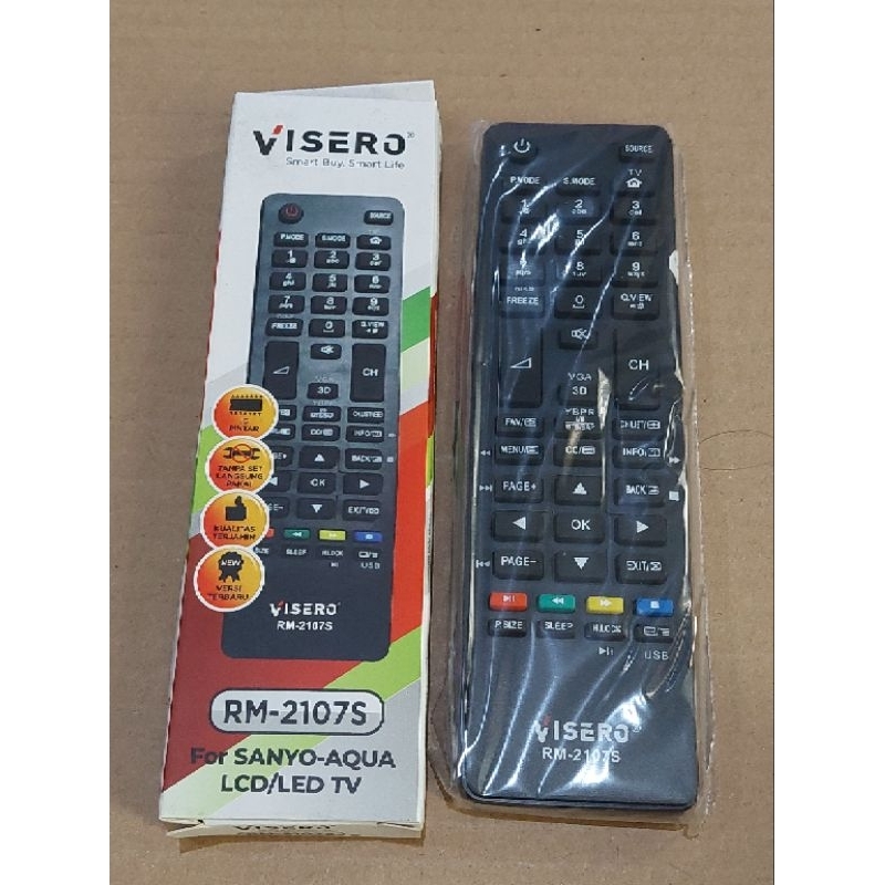 Remote LCD LED TV Sanyo - Aqua Merk Visero