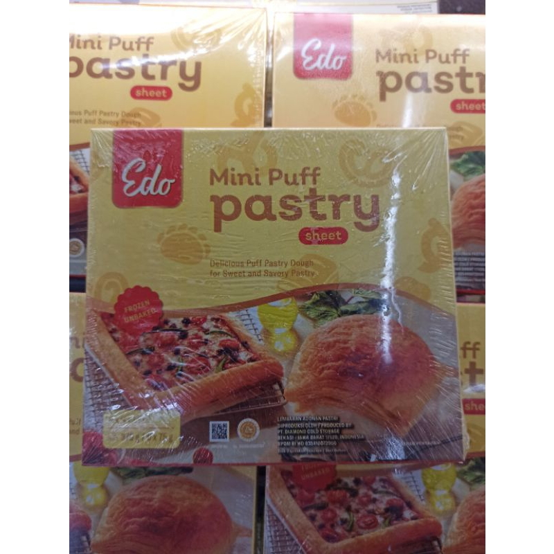 

Edo Mini Puff Pastry 375 gram