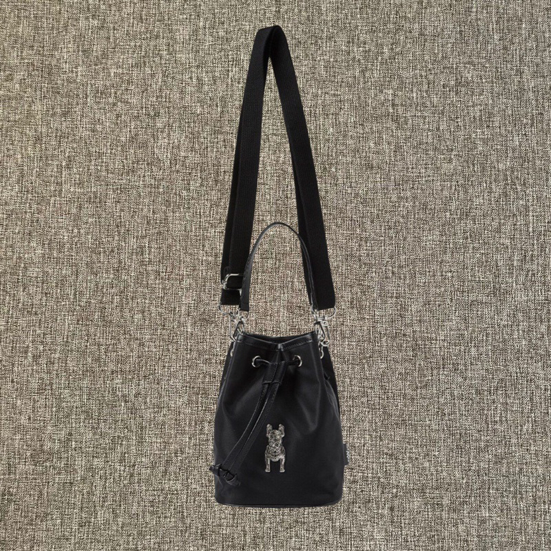 Lifework Jacquard Mini Bucket Bag Black Original / Life Work