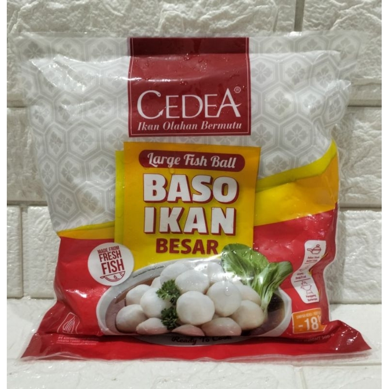 

CEDEA Bakso ikan 500gr