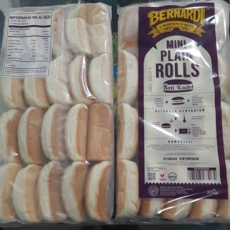 

Bernardi Mini Plain Rolls isi 20