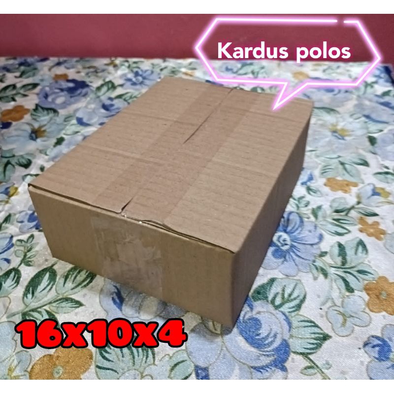 

kardus packing UK 16x10x4 kardus polos kardus packing