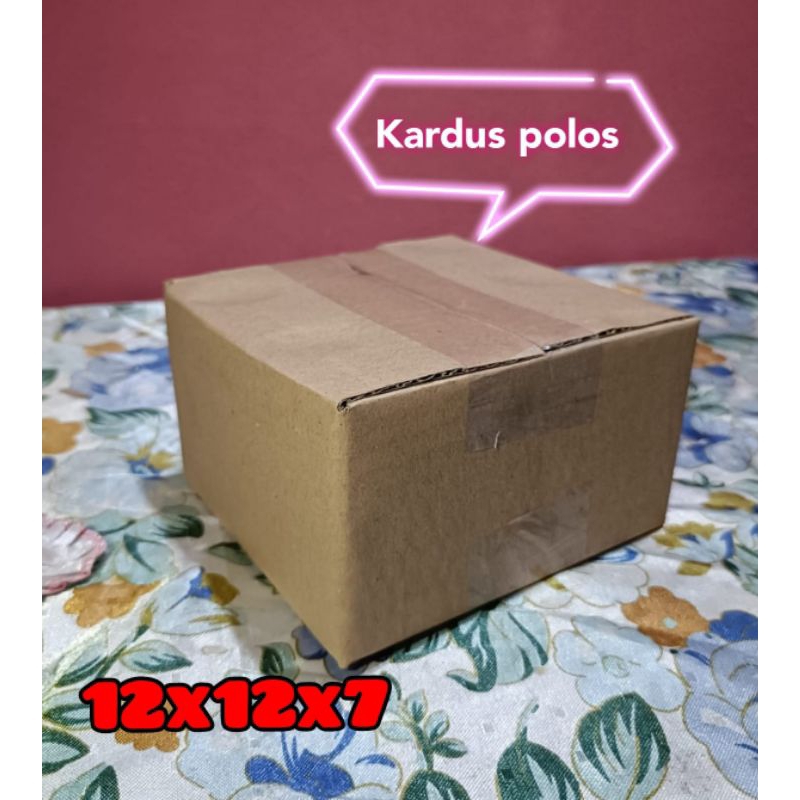 

kardus polos UK 12x12x7 kardus packing kardus kecil