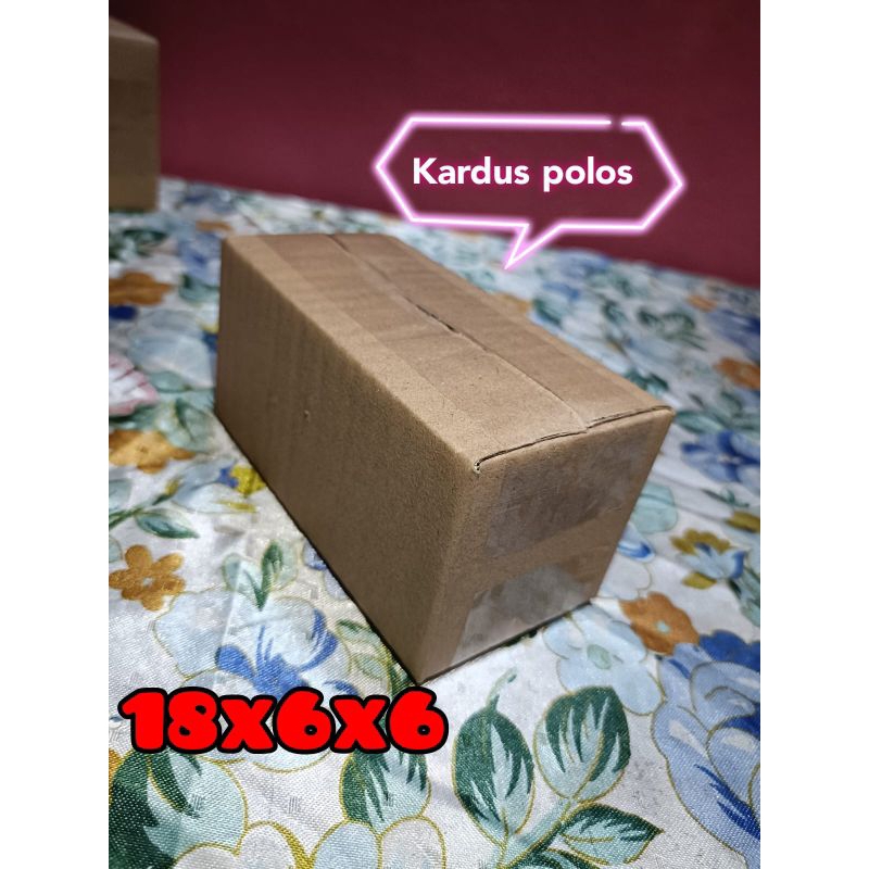 

kardus polos 18x6x6 kardus kecil kardus packing