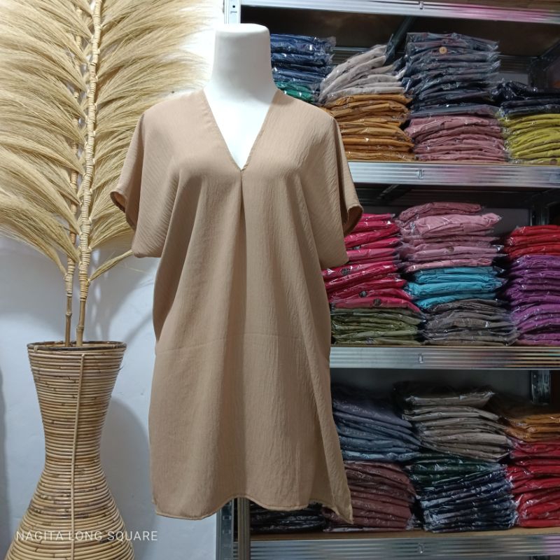 long square nagita / long square atasan / long square crinkle