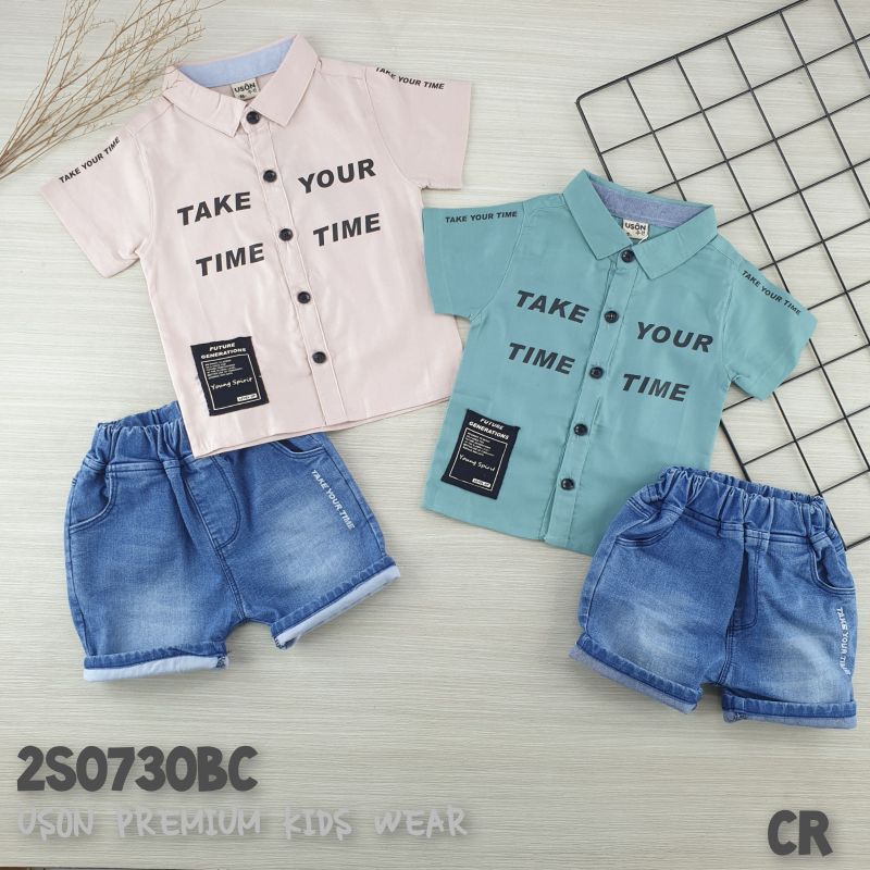 Setelan impor Anak Laki laki merk USON