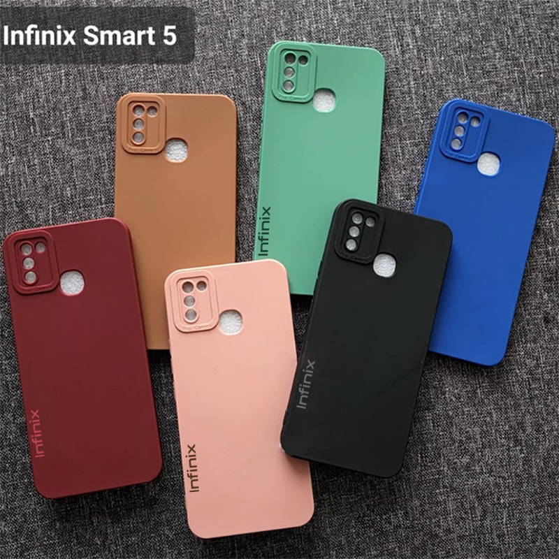 SoftCamera Case Infinix Smart 5 Case Warna warni