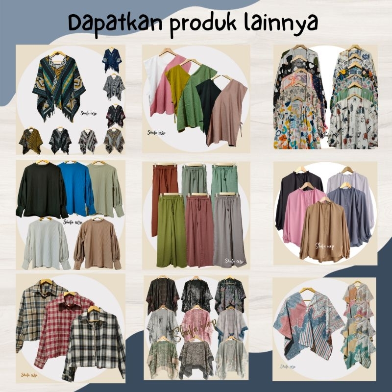 DISKON OUTER SCARF JUMBO MUAT DIATAS 100KG