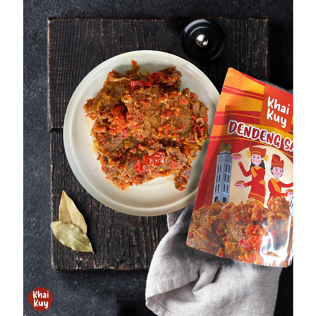 

RiDn Khaikuy - Dendeng Sapi Lambok Balado Asli Khas Minang 150gr