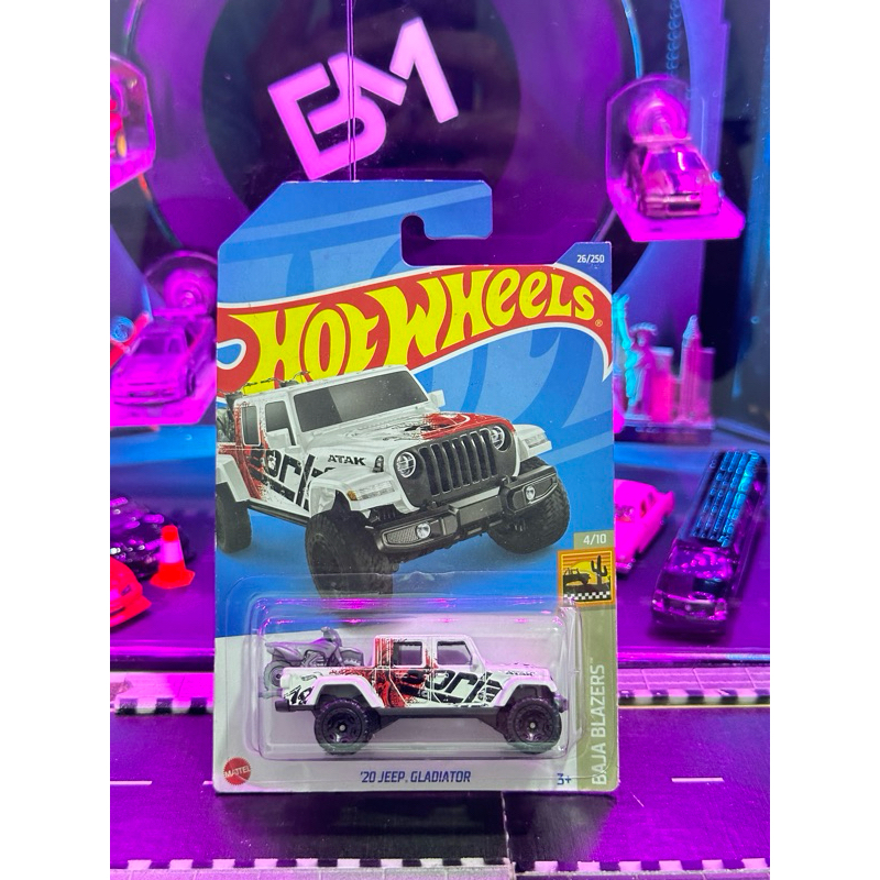 Hot wheels 20 Jeep Gladiator Crack Bubble