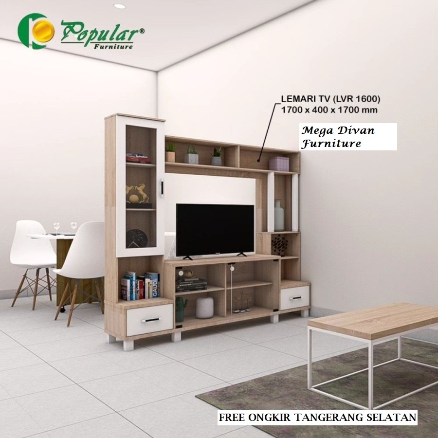 Bufet Pajangan TV Minimalis LVR 1600