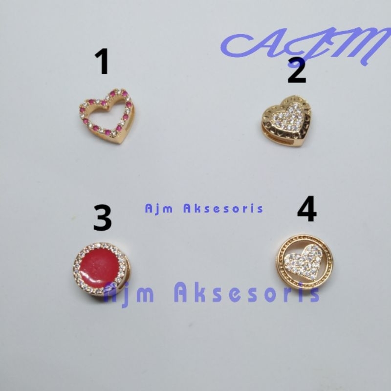 Charm Liontin Mainan Gelang Belt Sabuk Titanium Bahan Xuping