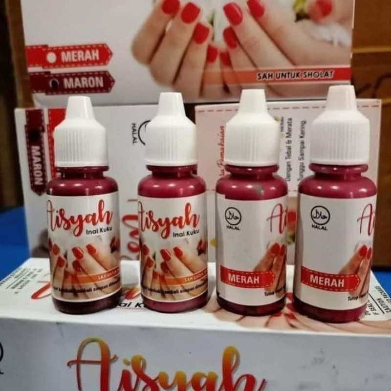 IINAI KUKU AISYAH/HENNA HALAL UNTUK SHOLAT/KUTEK HENNA TAHAN LAMA