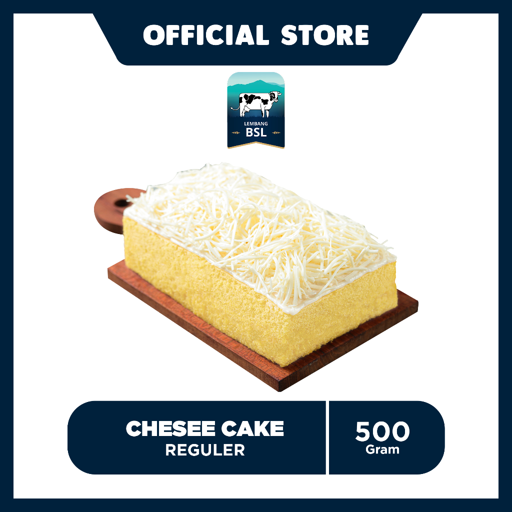 

Bolu Susu Lembang Cheese Cake - Reguler Pack (500gr)