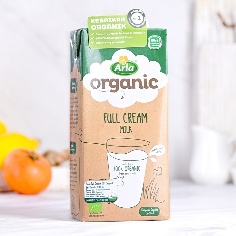 

Arla Full Cream Milk UHT Organic 1 Liter | Susu UHT Arla Organik