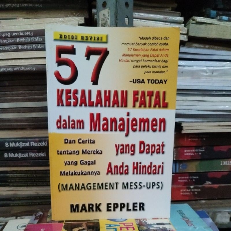 Mark Eppler- 57 kesalahan fatal dalam manajemen yang dapat anda hindari. bb16