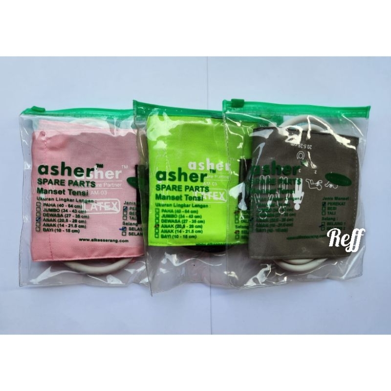 Manset Tensimeter Asher Anak / Child 1 selang. Manset Tensimeter Anak Asher  / Manset Tensi Anak / M