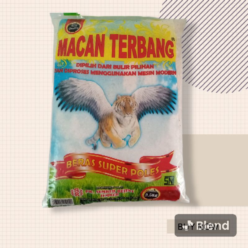 

beras cap macan terbang