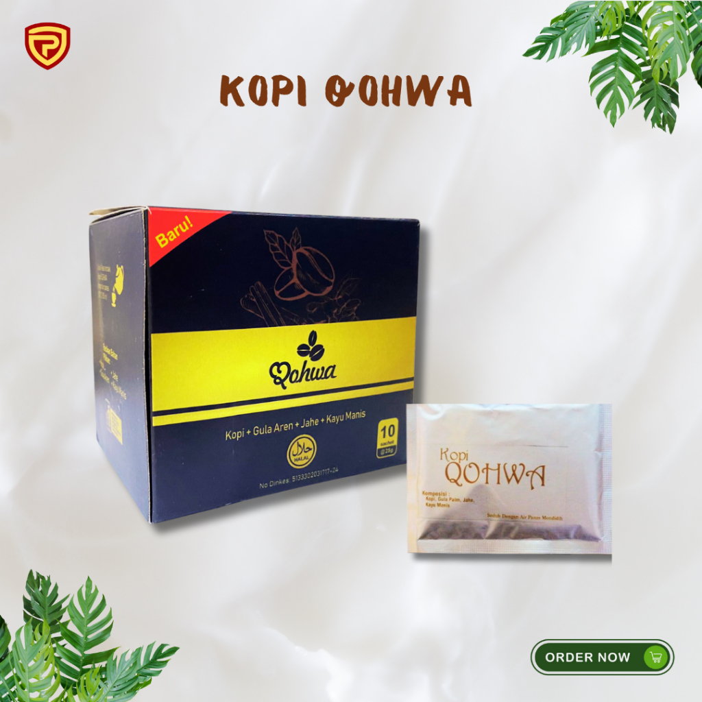 

Kopi Premium Qohwa Coffe Membantu Meningkatkan Konsentrasi dan Performa Asli 100 % Herbal