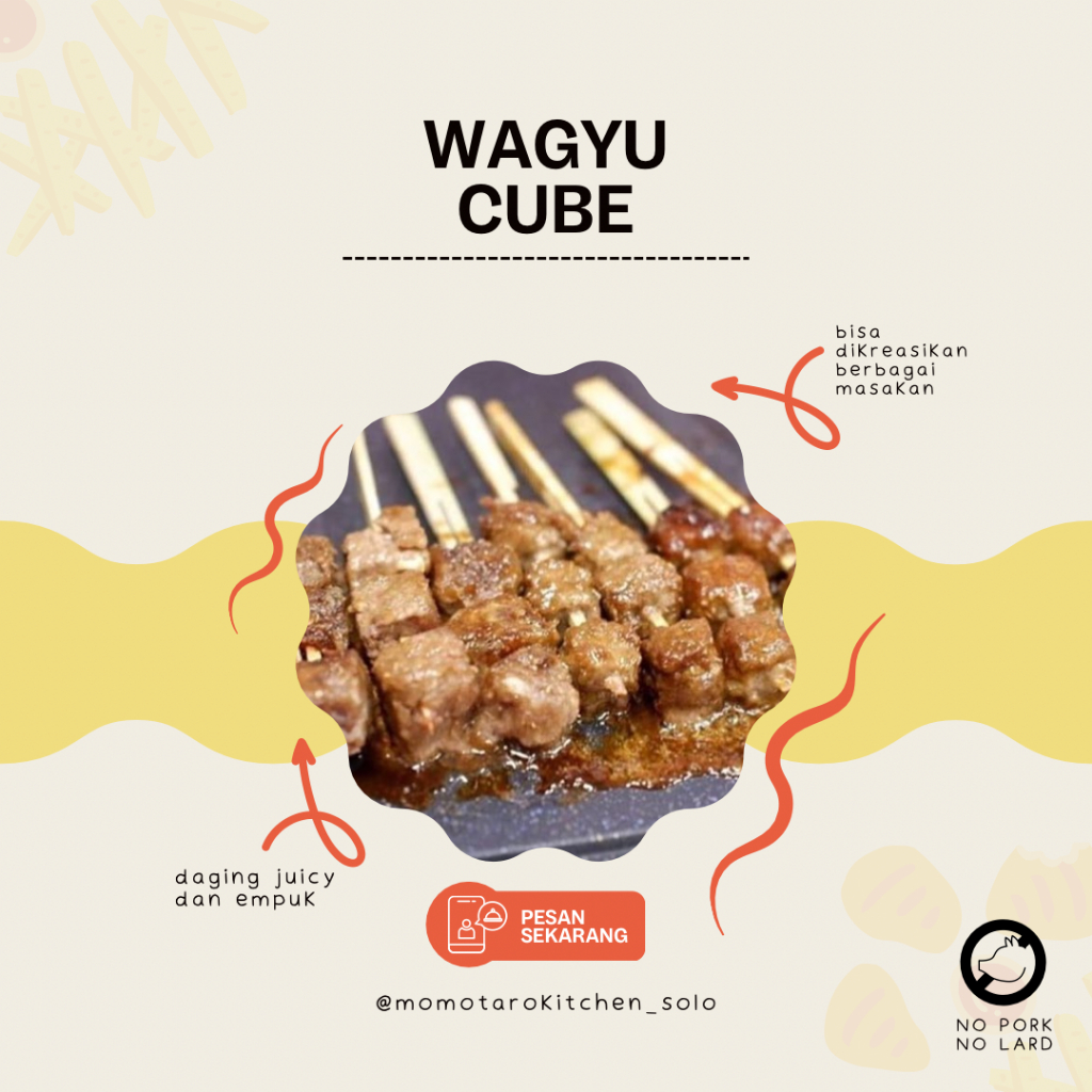 

Wagyu Cube 250g / Daging Wagyu Dadu / Daging Sapi Segar