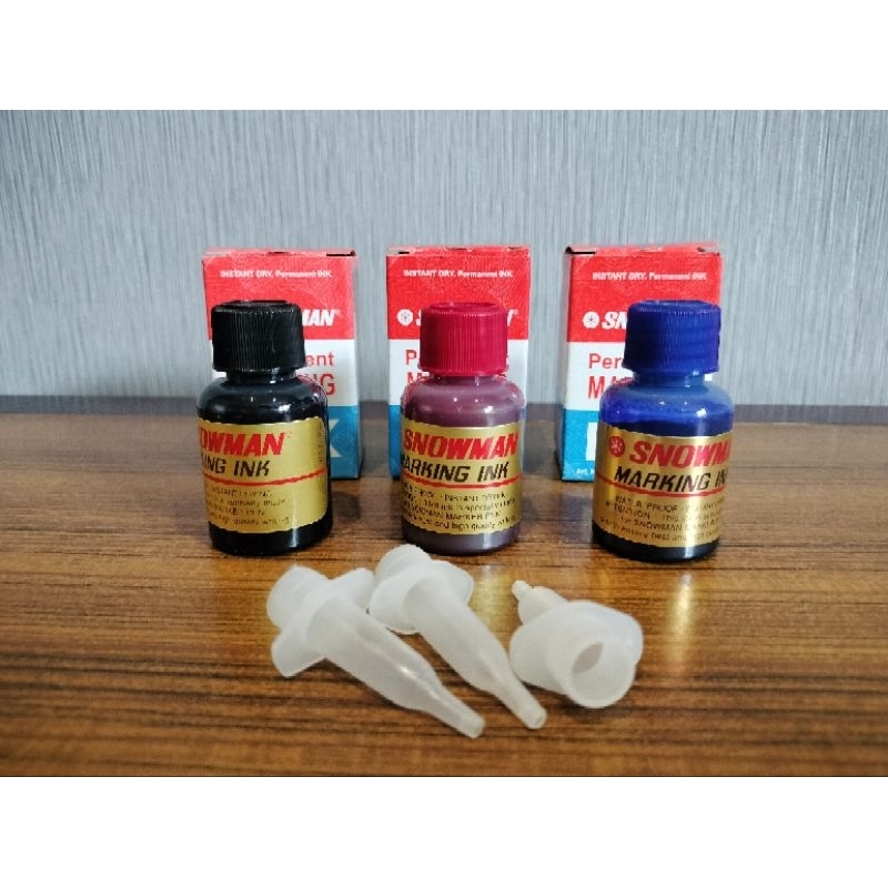 

Isi Tinta Spidol Snowman Permanent (per 1 pcs)