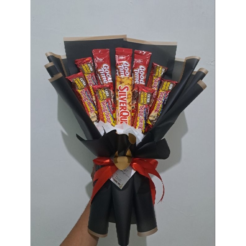 

buket snack beng-beng Silverqueen no PO