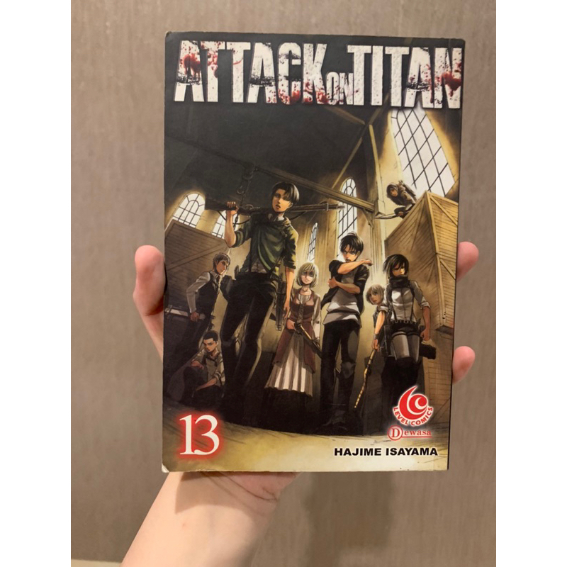 Komik Manga Attack on Titan 13