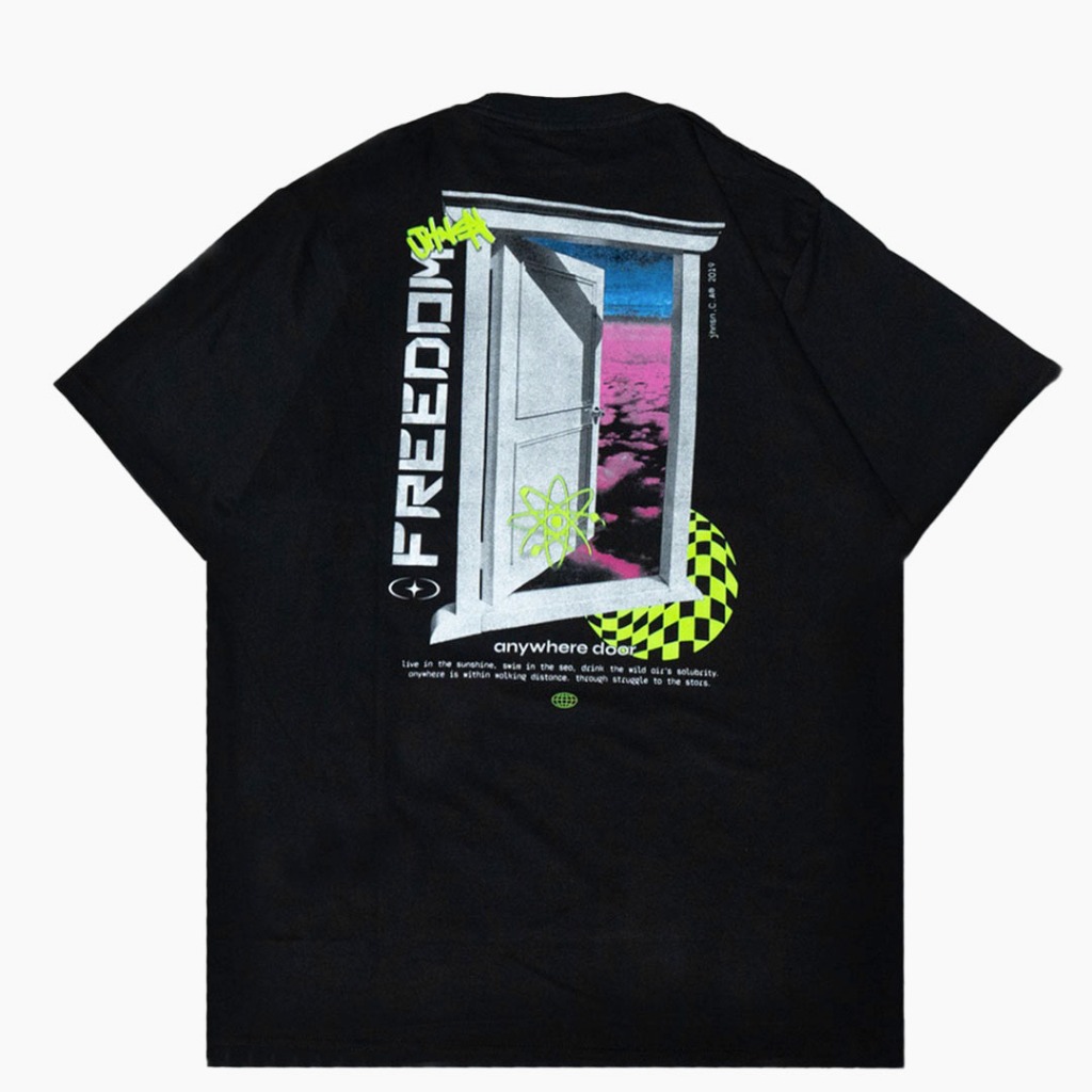 Johnson | T-shirt Anywhere Door Black