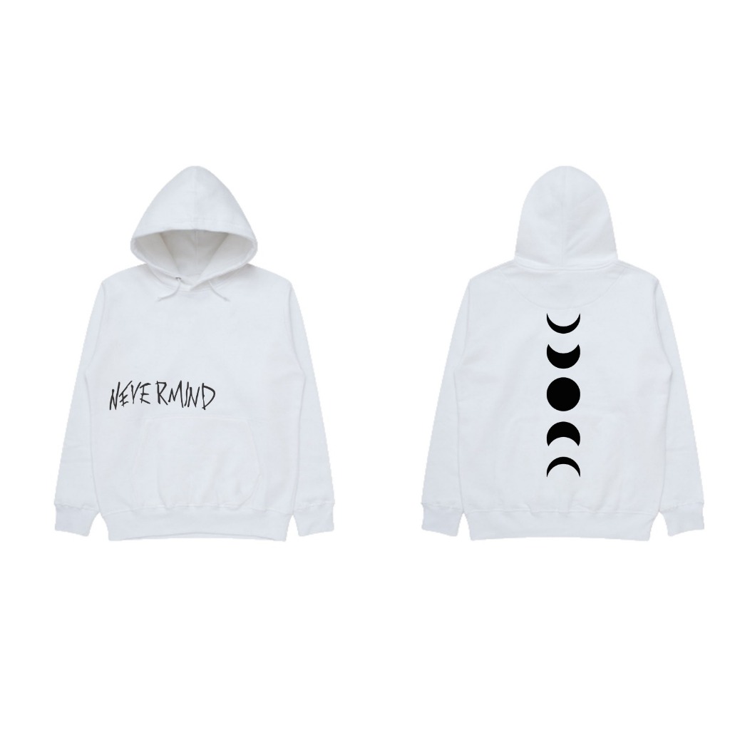 Jaket Hoodie Nevermind Fase Bulan
