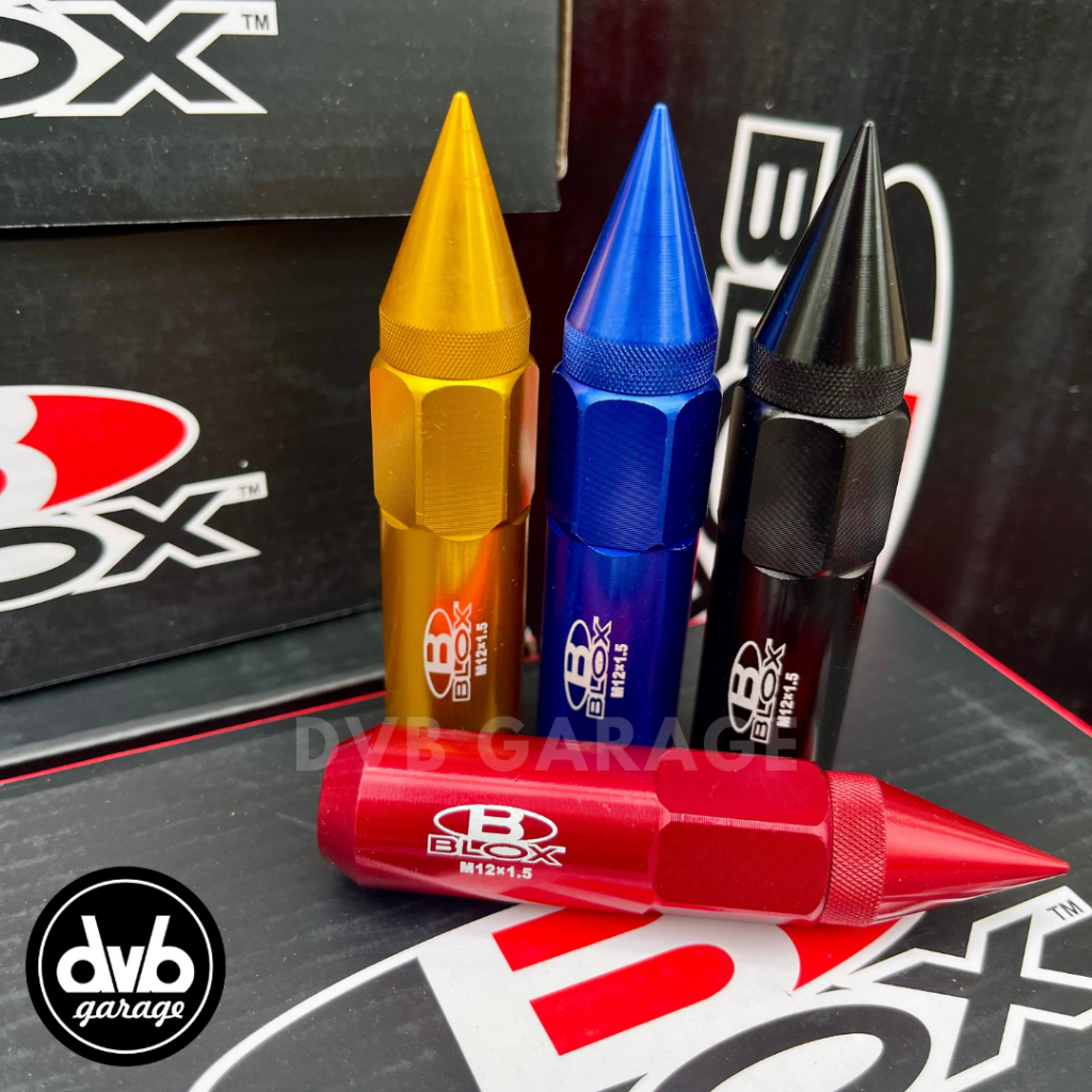 LUGNUT BLOX RUNCING PANJANG 2 MODEL LONG BAUT RODA RACING 1.5 1.25 NUT