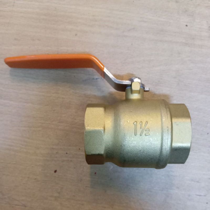 Ball valve 1,5" kuningan ONDA stop kran 11/2" inch