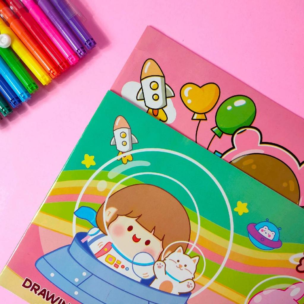 

[REAL PICT] 1 Pack Buku Gambar A3 Trully isi 10 Pcs kertas putih stationery