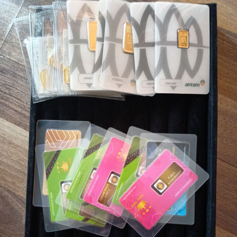 Logam Mulia 1gr Press  Bonus Baby Gold