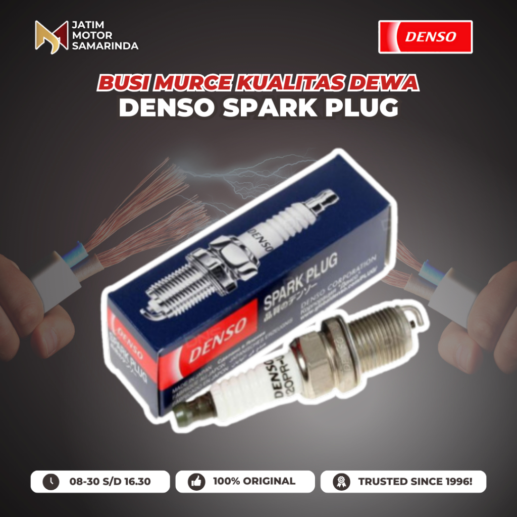 Busi Denso Spark Plug Original Ahm Supra 98056-57723 F1ZR/RX King W22FP-US Satria W24ES-US Supra U22