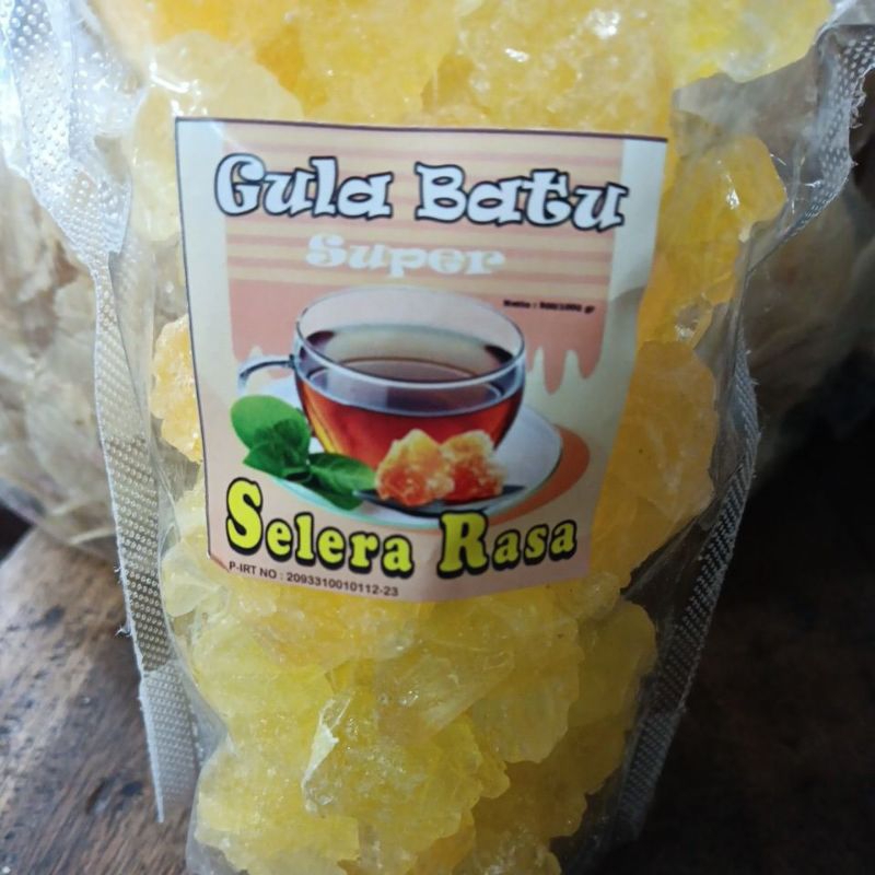 

Gula Batu kristal kuning 500gr