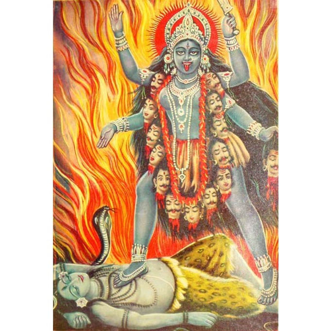 

stiker Dewi kali ukuran jumbo A4 sticker fengshui