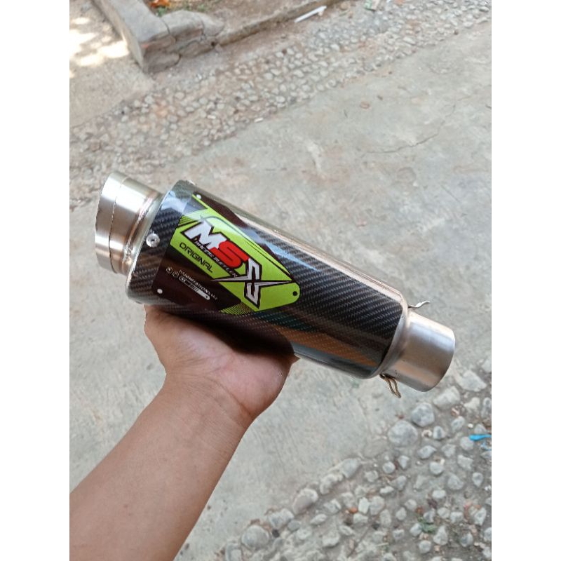 slincer knalpot msx racing original costum proliner