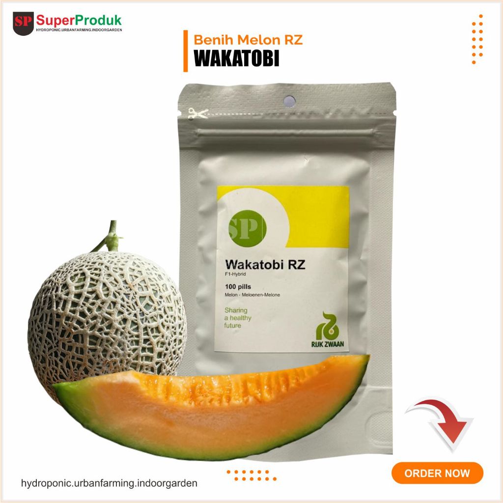Benih Melon Wakatobi rz kemasan repack 100seed