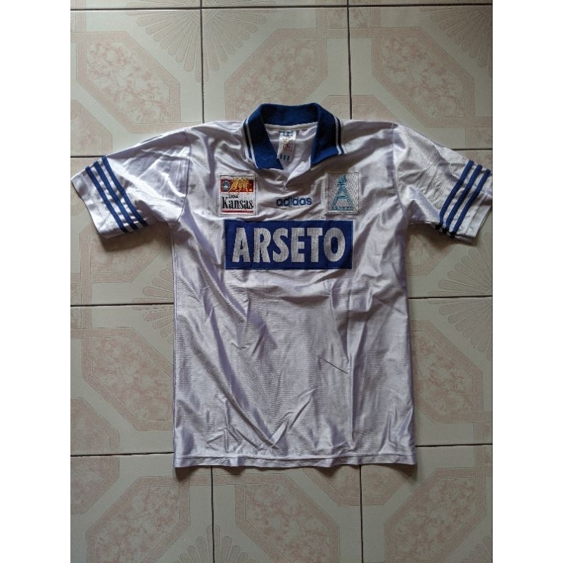 Jersey Bola Retro Futsal Sepakbola Arseto Solo Size M