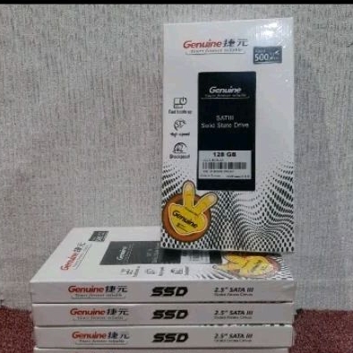 SSD 128 GB Sata GENUINE 12G8GB SATA III GARANSI 3 TAHUN/ SSD SATA 128GB GENUINE 128GB GARANSI 3 TAHU