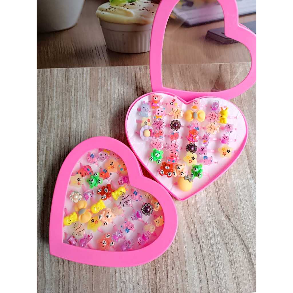 CICIN BOX ISI 35 PCS / SOUVNIER / PERHIASAN CICIN MAINAN ANAK