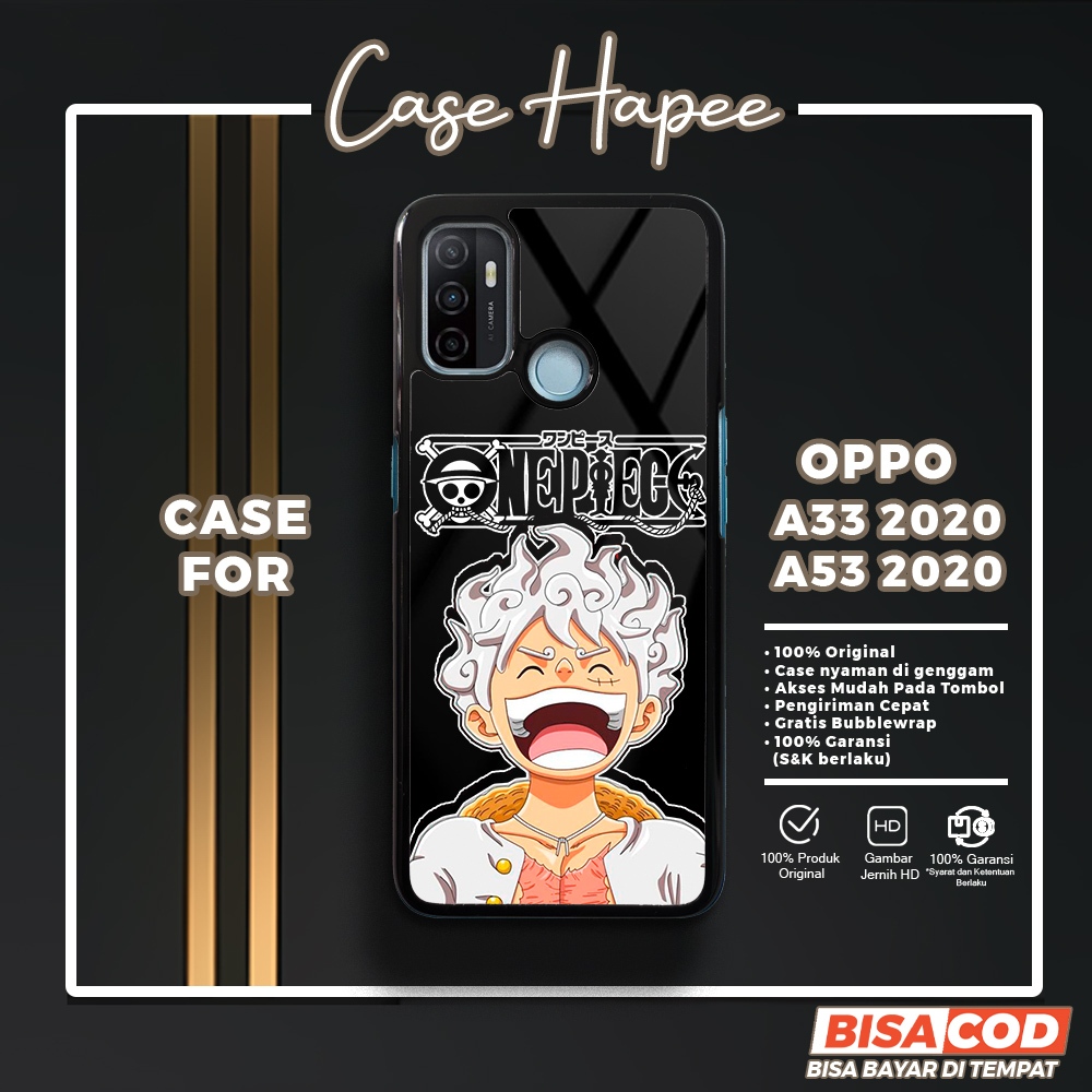 Case Oppo A33 2020 A53 2020 Casing Oppo A33 2020 A53 2020 [GEAR 5] Casehapee Case Glossy Case Aesthe