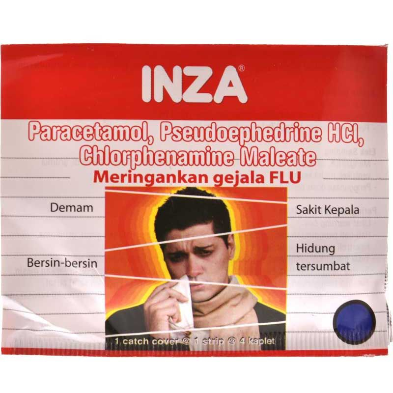 INZA Obat Flu Strip 4 Kaplet