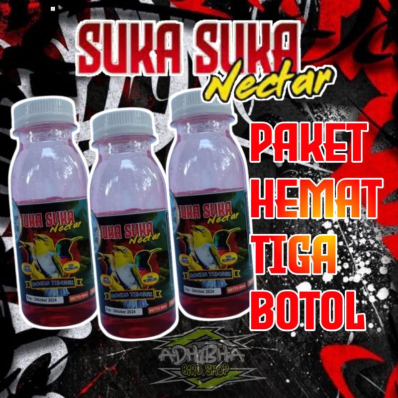 Suka-Suka Nektar dosis tinggi paket 3