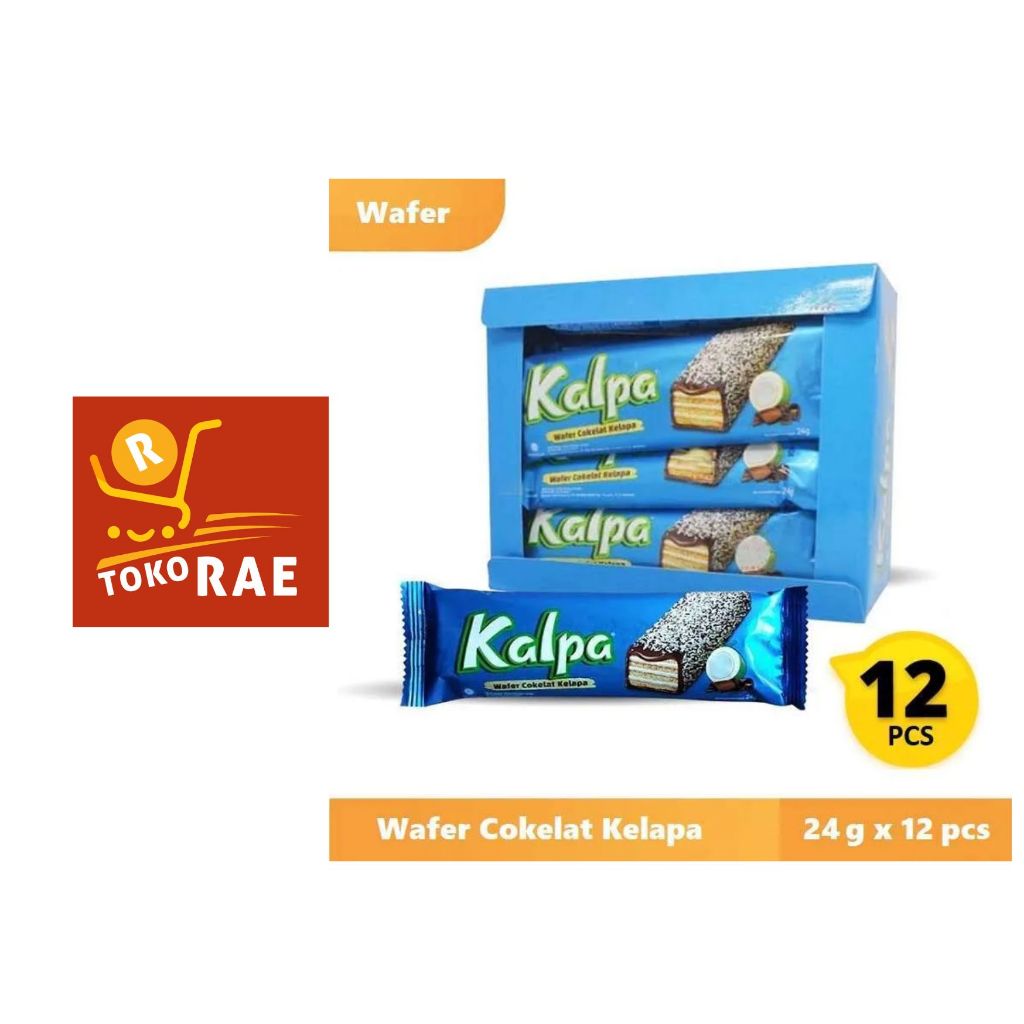 

KALPA WAFER COKLAT KELAPA PACK ISI 12